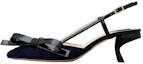 Buy (W) Roger Vivier Stiletto Hak ''Blauw Zwart Strik'' RVW63836510SKJ073F