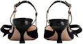 Shop (W) Roger Vivier Stiletto Hak ''Blauw Zwart Strik'' RVW63836510SKJ073F