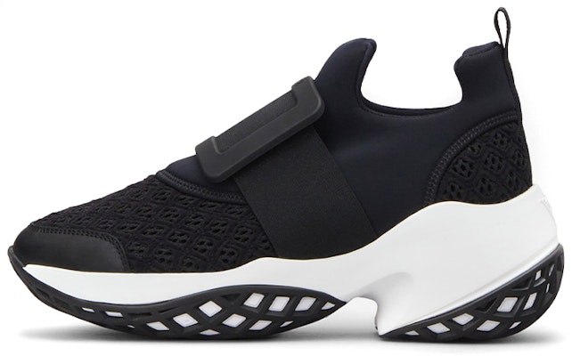 Roger Vivier Viv' Run Fabric Black White (Women's) Buy Roger Vivier Viv' Run Fabric Black White (Women's)