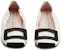 (W) Roger Vivier Fesyen Kasut Tanpa Tali 'Beige' RVW6023606091TC019