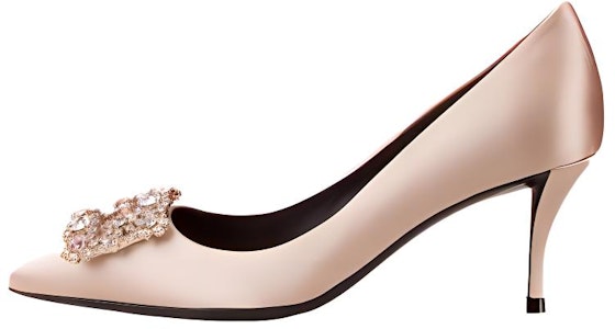 (W) 罗杰·维维亚花朵水钻“粉色缎面” RVW41417620RS0M014 Buy (W) 罗杰·维维亚花朵水钻“粉色缎面” RVW41417620RS0M014