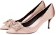 (W) Roger Vivier Flower Strass 'Satin Merah Jambu' RVW41417620RS0M014