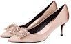 Lookbook (W) Roger Vivier Flower Strass 'Satin Merah Jambu' RVW41417620RS0M014