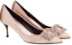(W) Roger Vivier Flower Strass 'Satin Merah Jambu' RVW41417620RS0M014