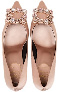 (W) 罗杰·维维亚花朵水钻“粉色缎面” RVW41417620RS0M014 Purchase (W) 罗杰·维维亚花朵水钻“粉色缎面” RVW41417620RS0M014