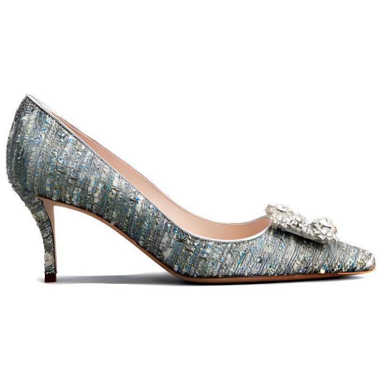 (W) Roger Vivier Flower Strass 'Powder Blue' 圖 2