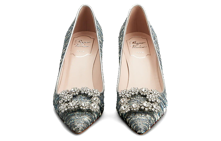 (W) Roger Vivier Flower Strass 'Powder Blue' 圖 4