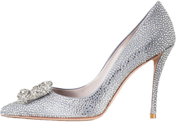 (W) Roger Vivier Flower Strass 'Fashion Ungu' RVW41926530RS0L021 Buy (W) Roger Vivier Flower Strass 'Fashion Ungu' RVW41926530RS0L021