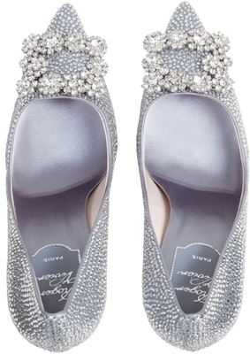 (W) Roger Vivier Flower Strass 'Fashion Ungu' RVW41926530RS0L021 Shop (W) Roger Vivier Flower Strass 'Fashion Ungu' RVW41926530RS0L021