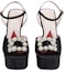 Lookbook (W) Sandal Bertapak Roger Vivier Flower Strass Buckle 'Black Satin' RVW66230280RS0B999