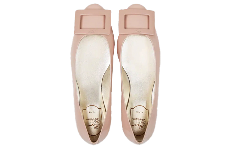 (W) Roger Vivier Gommette 'Pink Buckle Ballet Flats' 圖 4