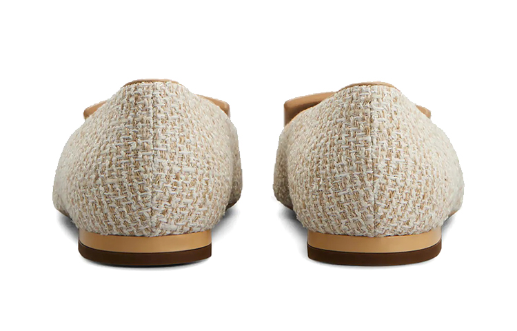 (W) Roger Vivier Gommettine 'Beige Patent Buckle Ballet Flats' 圖 5