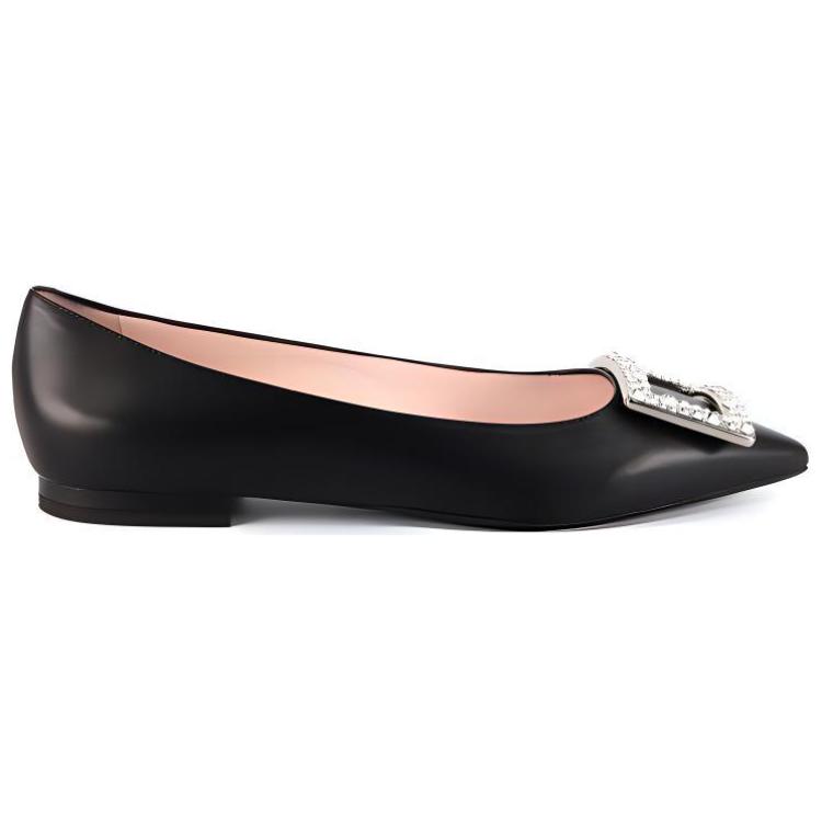 (W) Roger Vivier Gommettine 'Black Crystal Buckle' 圖 2