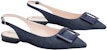 (W) Roger Vivier Gommettine 'Flat Balerin Biru Denim' RVW57531330EMNU820