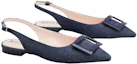 Order (W) Roger Vivier Gommettine ''Blaue Denim Ballerinas'' RVW57531330EMNU820
