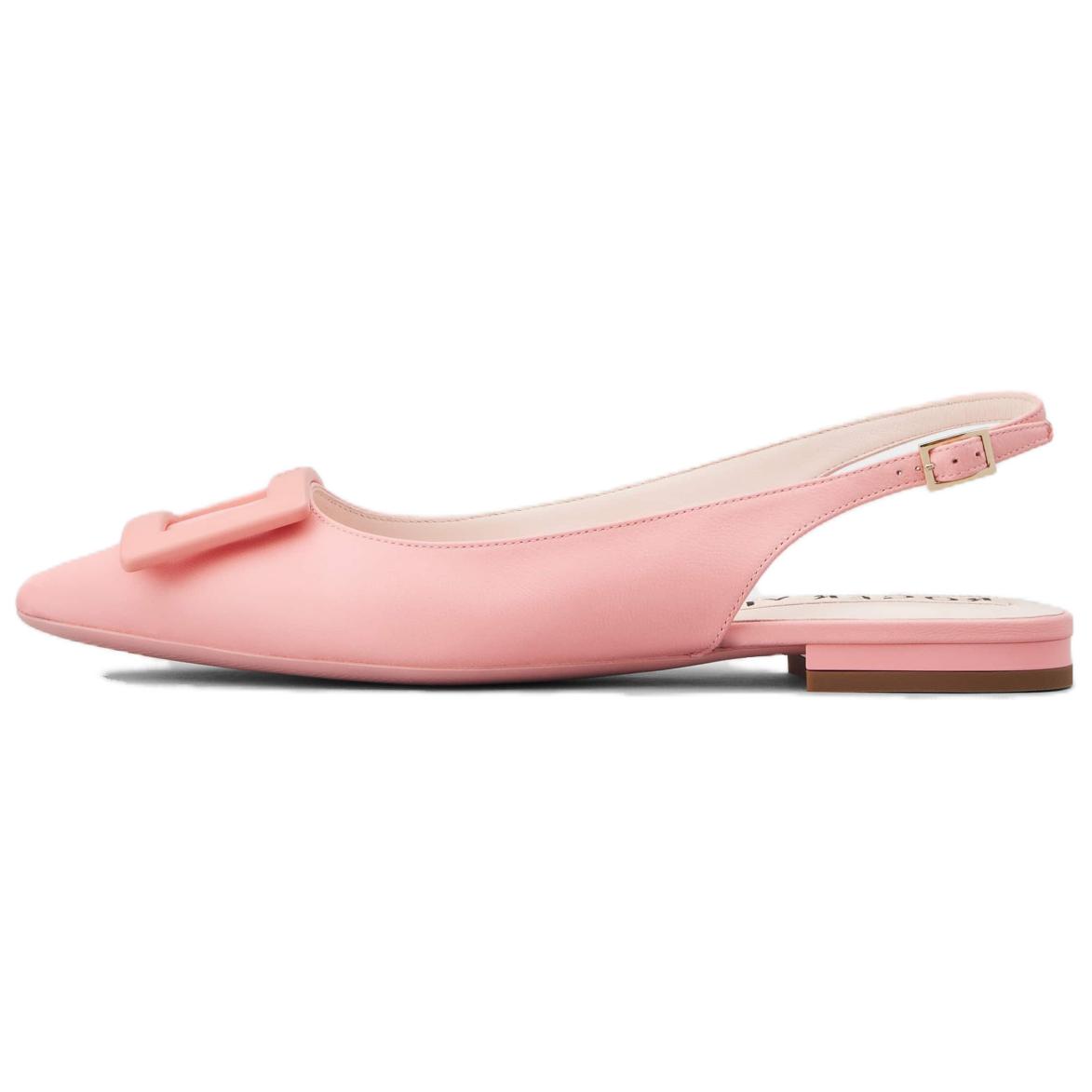 (W) Roger Vivier Gommettine 'Elegant Patent Pink'