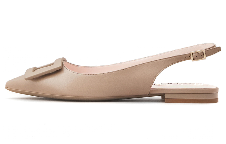 (W) Roger Vivier Gommettine 'Elegant Simplicity Brown'