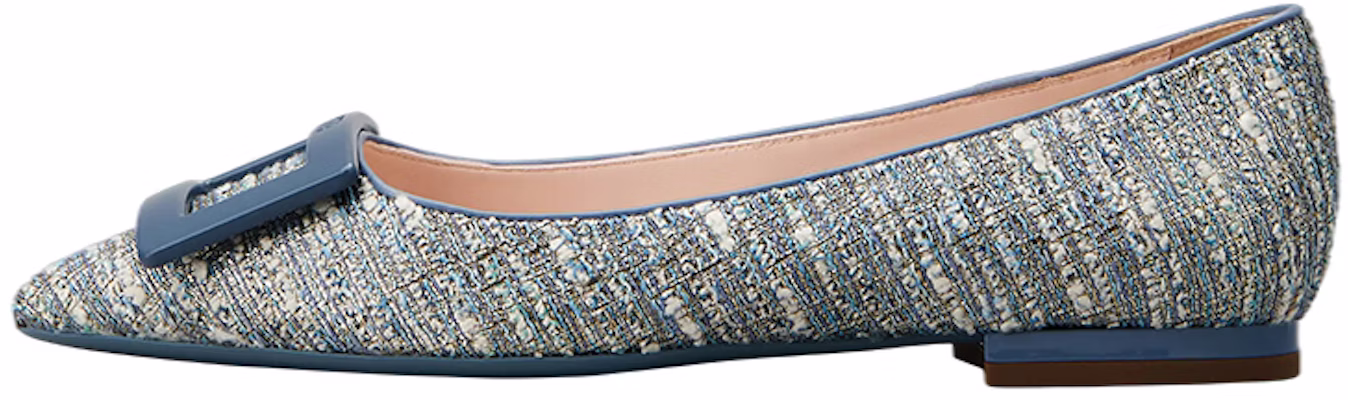 (W) 로저비비에 고메틴 라이트 블루 플랫 (Roger Vivier Gommettine Light Blue Flat) RVW57531320R7WU200 Buy (W) 로저비비에 고메틴 라이트 블루 플랫 (Roger Vivier Gommettine Light Blue Flat) RVW57531320R7WU200