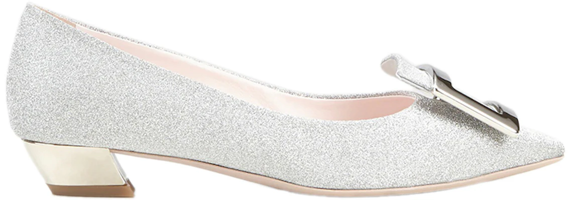 (W) Roger Vivier Gommettine 'Tacones Altos Plateados con Hebilla Metálica' RVW50823436JO1B200 Order (W) Roger Vivier Gommettine 'Tacones Altos Plateados con Hebilla Metálica' RVW50823436JO1B200