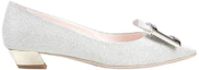Order (W) Roger Vivier Gommettine 'Tacones Altos Plateados con Hebilla Metálica' RVW50823436JO1B200