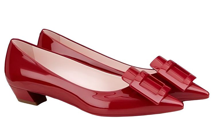 (W) Roger Vivier Gommettine 'Red Ballet Mid Heel' 圖 3
