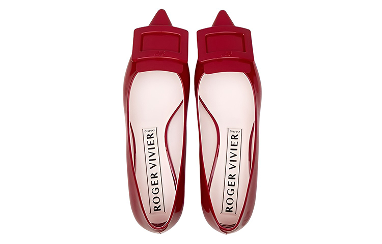 (W) Roger Vivier Gommettine 'Red Ballet Mid Heel' 圖 4
