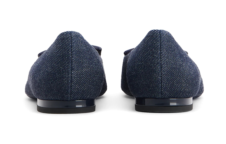 (W) Roger Vivier Gommettine Ballerina Flats 'Blue Denim Buckle' 圖 5