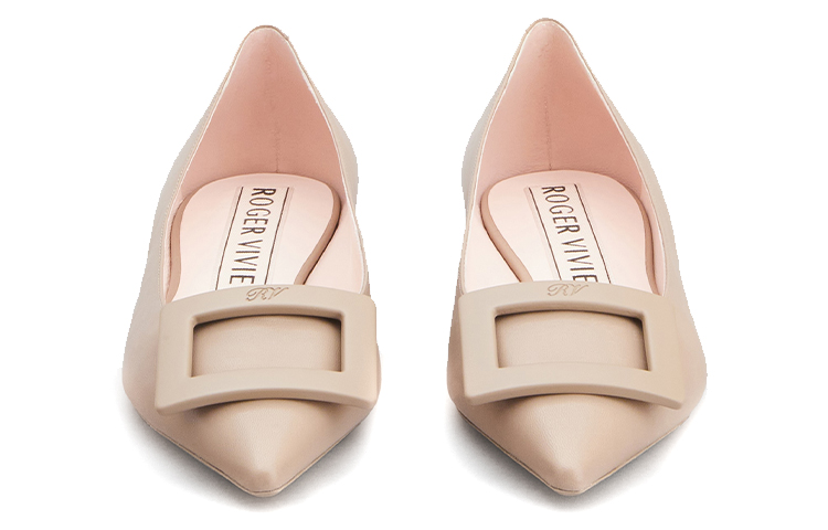 Lookbook (W) Roger Vivier Gommettine Sepatu Balet 'Beige' RVW57527920NK0C415