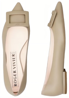 (W) Roger Vivier Gommettine Sepatu Balet 'Beige' RVW57527920NK0C415 Purchase (W) Roger Vivier Gommettine Sepatu Balet 'Beige' RVW57527920NK0C415