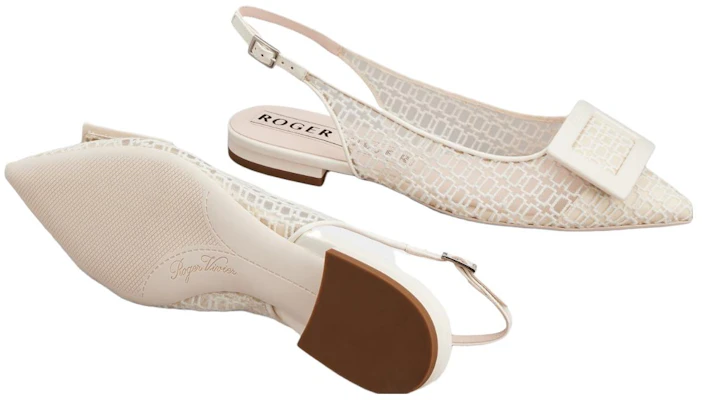 (W) Roger Vivier Gommettine Ballerine con Fibbia ''Bianco'' RVW57533540SJFC019 Shop (W) Roger Vivier Gommettine Ballerine con Fibbia ''Bianco'' RVW57533540SJFC019