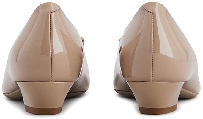 (W) Roger Vivier Gommettine Hak Tinggi Kulit Paten Ballet 'Abu-Abu' RVW50823430D1PC415 Shop (W) Roger Vivier Gommettine Hak Tinggi Kulit Paten Ballet 'Abu-Abu' RVW50823430D1PC415