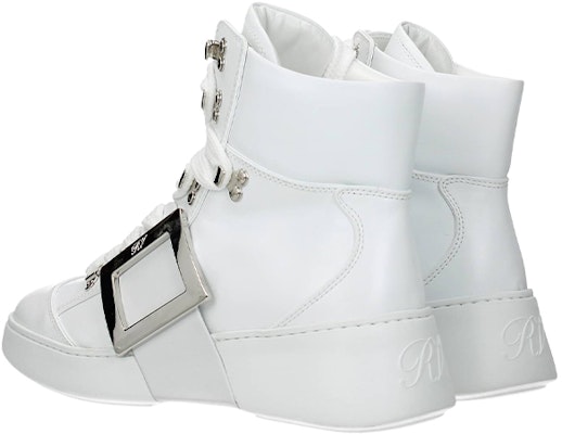(Women) Roger Vivier High-Top Sneaker 'White Leather' RVW54226840JUSB001 Lookbook (Women) Roger Vivier High-Top Sneaker 'White Leather' RVW54226840JUSB001