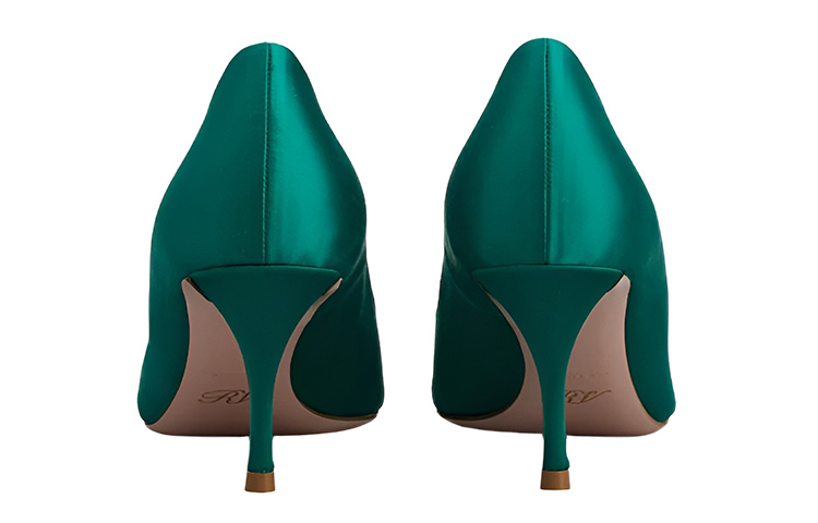 (W) Roger Vivier High Heel 'Green Satin' 圖 4