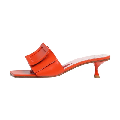 (W) Roger Vivier High Heel Sandals 'Orange'