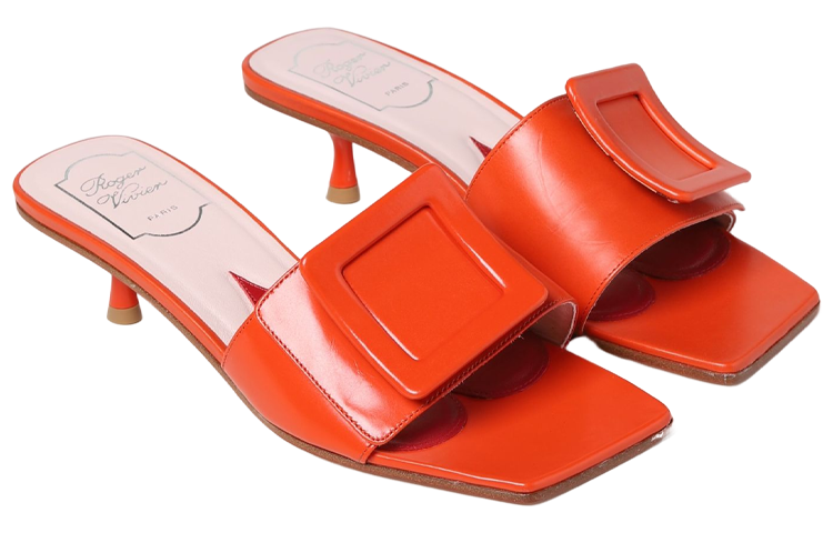 (W) Roger Vivier High Heel Sandals 'Orange' 圖 4