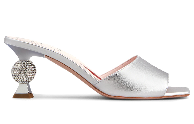 (W) Roger Vivier High Heel Slide 'Silver Fashion' 圖 2