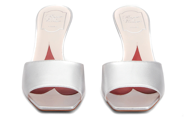 (W) Roger Vivier High Heel Slide 'Silver Fashion' 圖 3