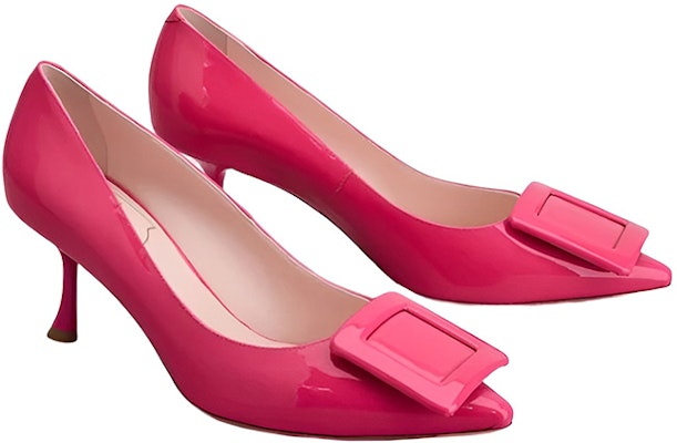 (Women) Roger Vivier High Heels 'Pink Buckle Patent' RVW61830690D1PM829 Order (Women) Roger Vivier High Heels 'Pink Buckle Patent' RVW61830690D1PM829