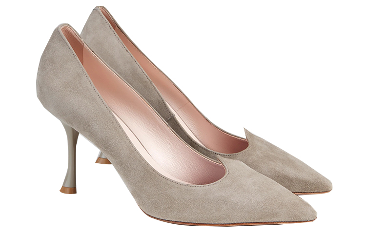 (W) Roger Vivier I Love Vivier 'Beige Casual High Heels' 圖 3