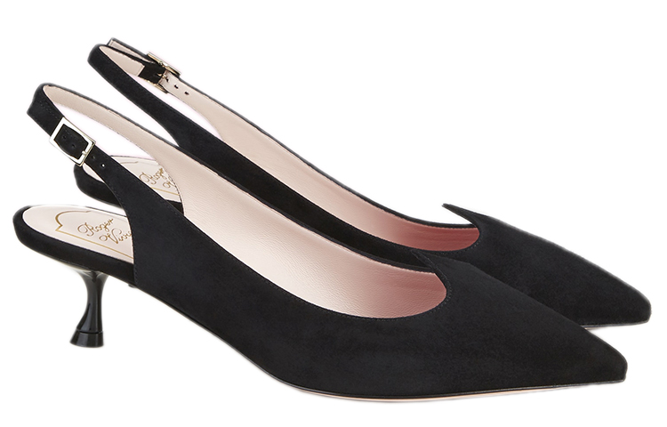 Lookbook (Women) Roger Vivier I Love Vivier 'Elegant Black Slingback' RVW54328030HR0B999