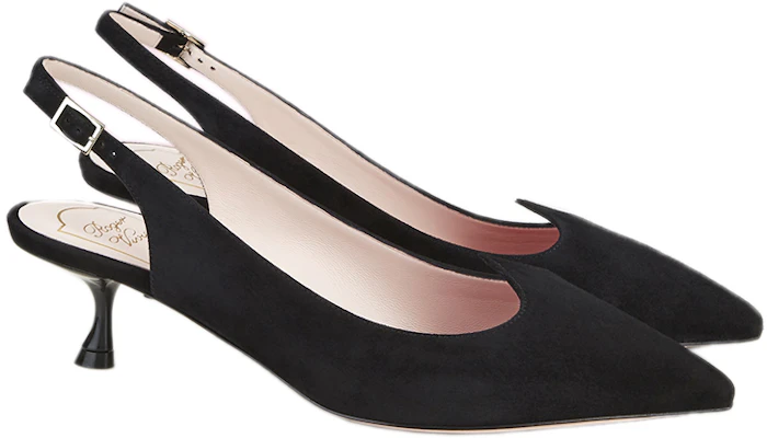 (Women) Roger Vivier I Love Vivier 'Elegant Black Slingback' RVW54328030HR0B999 Lookbook (Women) Roger Vivier I Love Vivier 'Elegant Black Slingback' RVW54328030HR0B999
