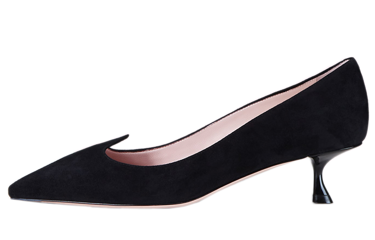 (Women) Roger Vivier I Love Vivier High Heel Pumps 'Black' RVW54324540HR0B999
