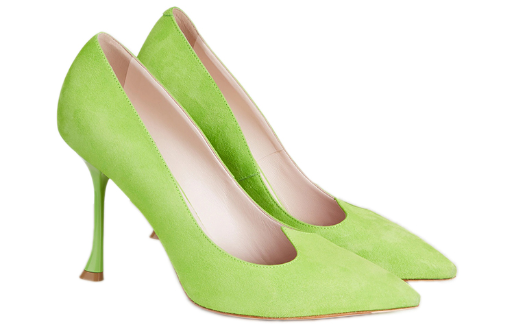 (W) Roger Vivier I Love Vivier High Heels 'Elegant Green' 圖 3