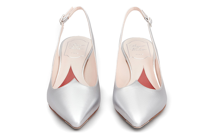 (W) Roger Vivier I Love Vivier High Heels 'Silver Ankle Strap' 圖 3