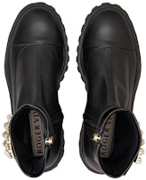 (W) 로저비비에 크리스탈 버클 블랙 가죽 앵클부츠 RVW64633870E4JB999 Shop (W) 로저비비에 크리스탈 버클 블랙 가죽 앵클부츠 RVW64633870E4JB999