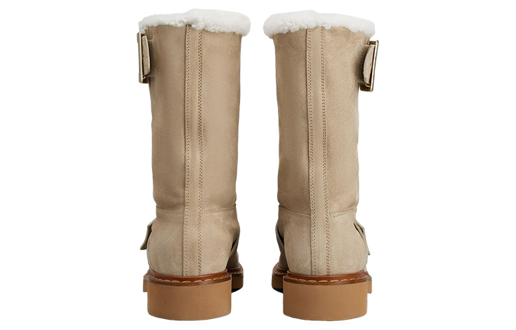 (W) Roger Vivier Leather Ankle Boots 'Brown Buckle' 圖 4