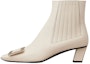 Buy (W) Roger Vivier But Ankle Kulit 'White Metal Buckle' RVW00630330TFSC019