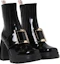 Lookbook (W) Roger Vivier Boots Hak Block Kulit Hitam 'Black Fashion' RVW653327701UJB999