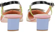Details for (Women) Roger Vivier Leather Buckle Block Heel 'Multicolor' RVW00625600D1P4O87