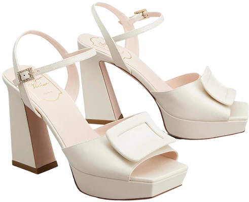(W) Sandales à Plateforme Roger Vivier Boucle Cuir ''Beige Mode'' RVW69935110BSSC019 Order (W) Sandales à Plateforme Roger Vivier Boucle Cuir ''Beige Mode'' RVW69935110BSSC019
